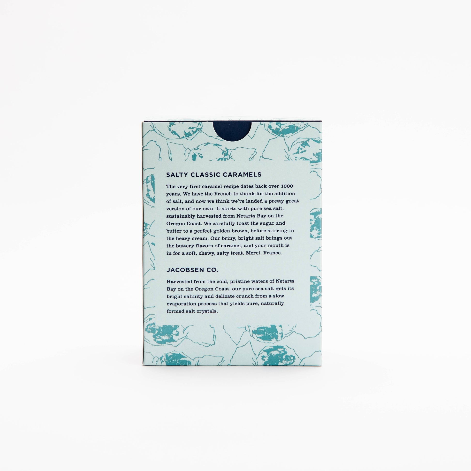 Product packaging with text and branding on a white background