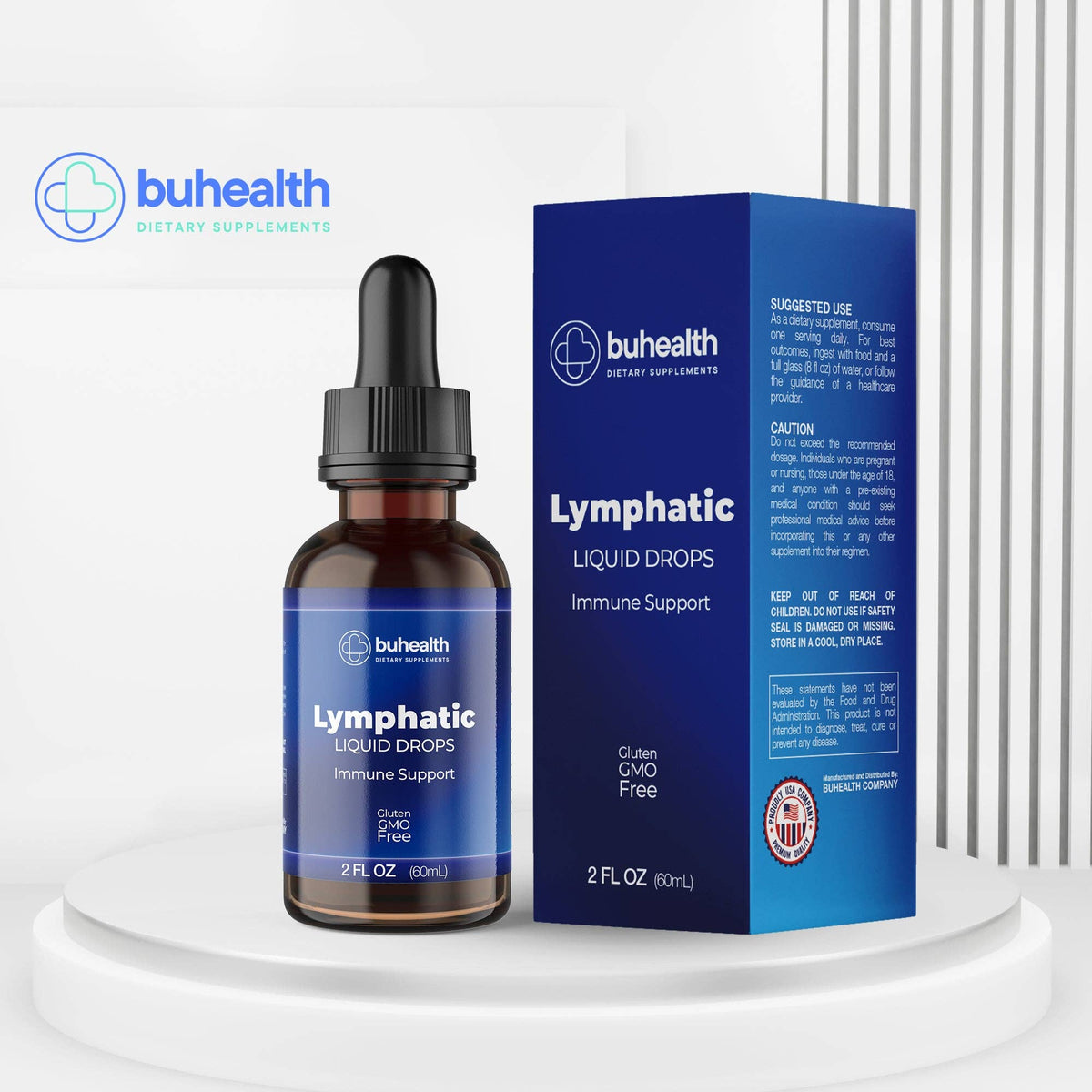 Lymphatic Drainage Drops – Herbal Liquid Blend, 2 fl oz