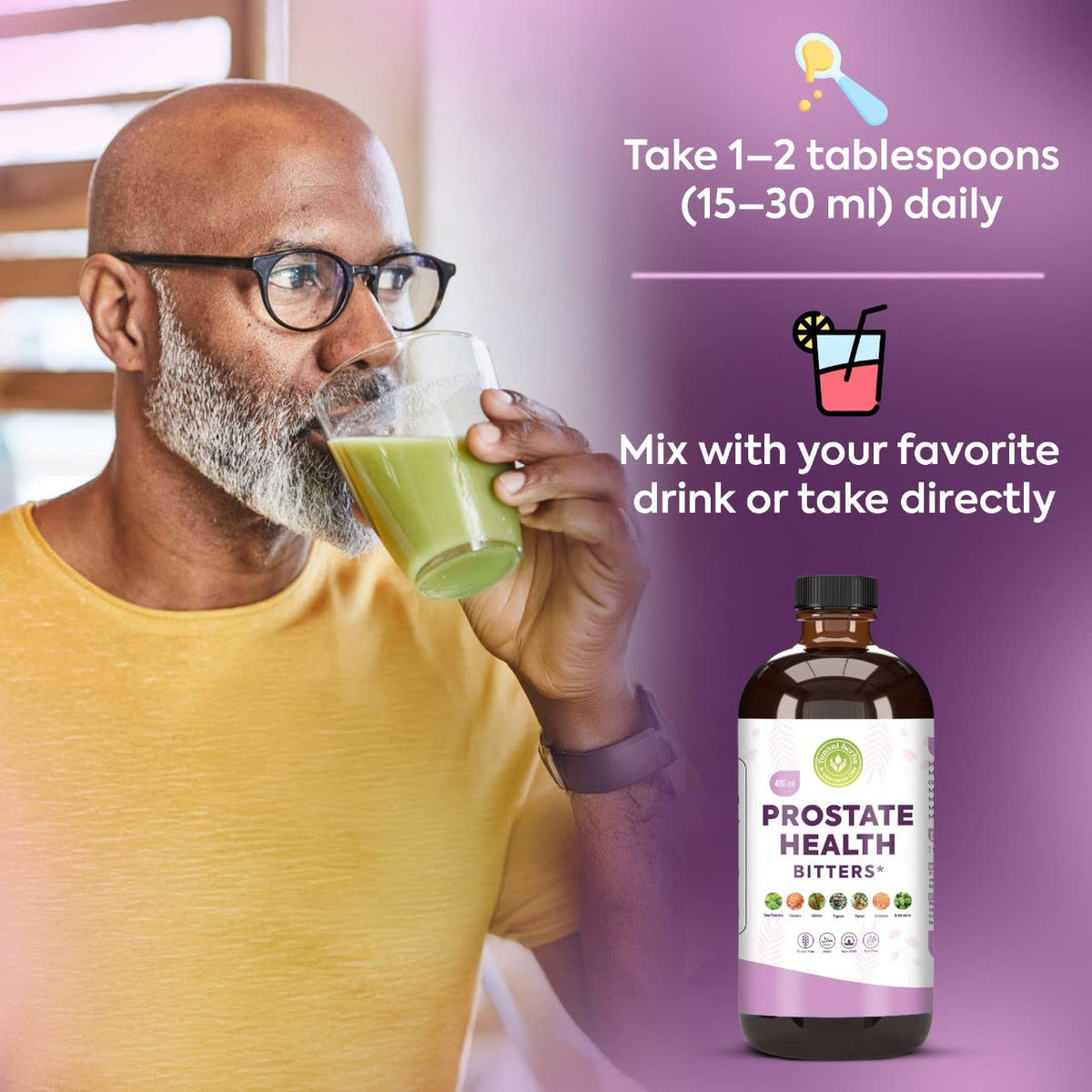 Prostate Health Bitters – Herbal Wellness Tonic