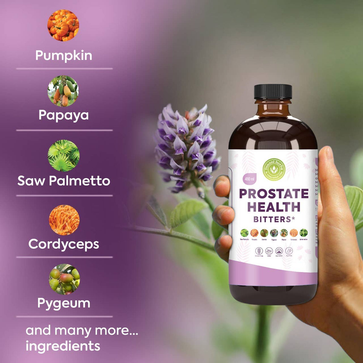 Prostate Health Bitters – Herbal Wellness Tonic