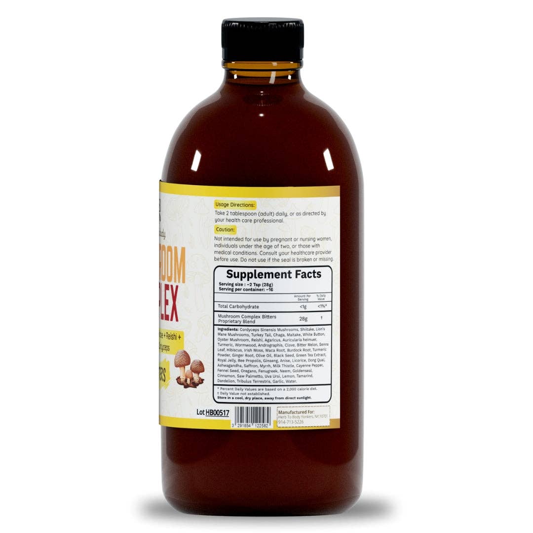 15+ Mushroom & Herbal Wellness Tonic