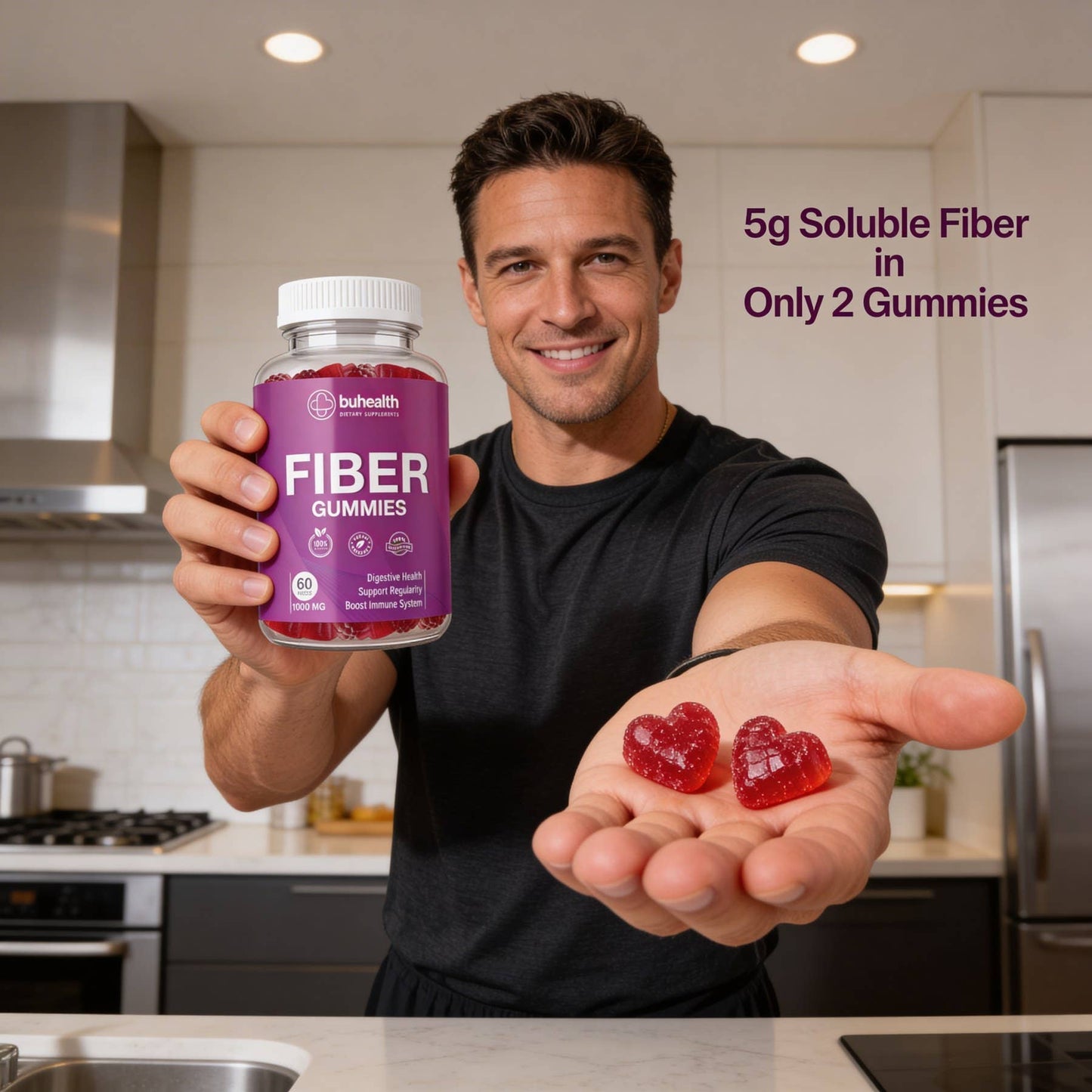 Fiber Gummies – Digestive & Regularity Support