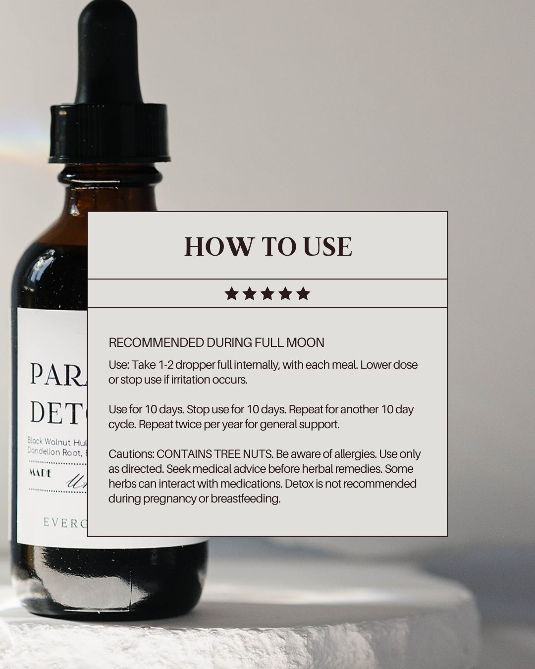10-Day Herbal Cleanse Tincture — 2 oz