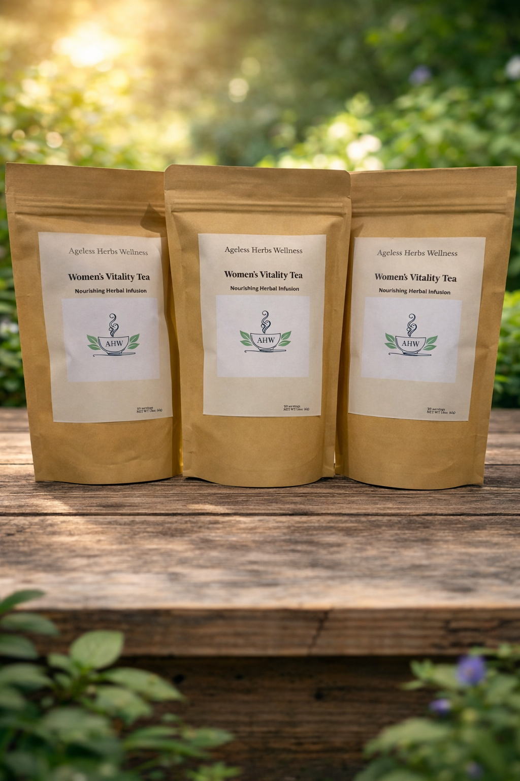 Women’s Vitality Tea- Hormone Balance & Energy Support | Ageless Herbs Wellness