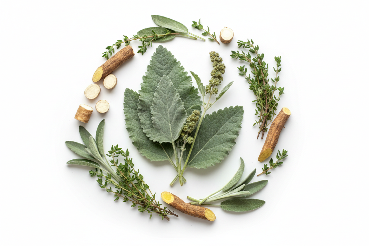 Lung Detox herbal tea blend for respiratory cleansing and lung health