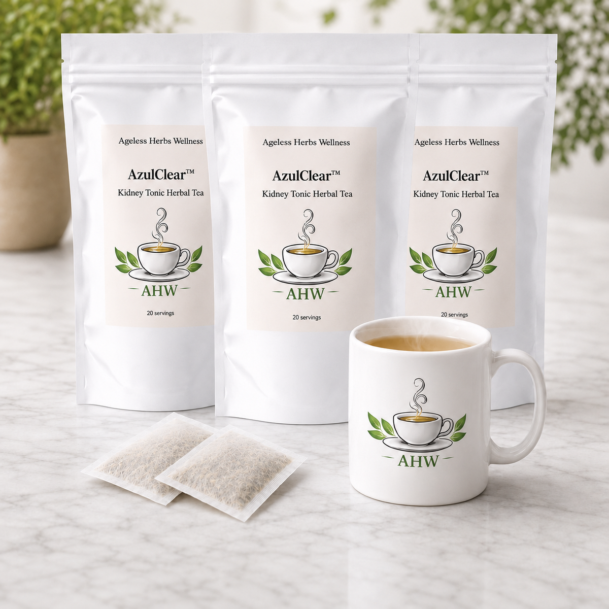 AzulClear™ Kidney Tonic Herbal Tea