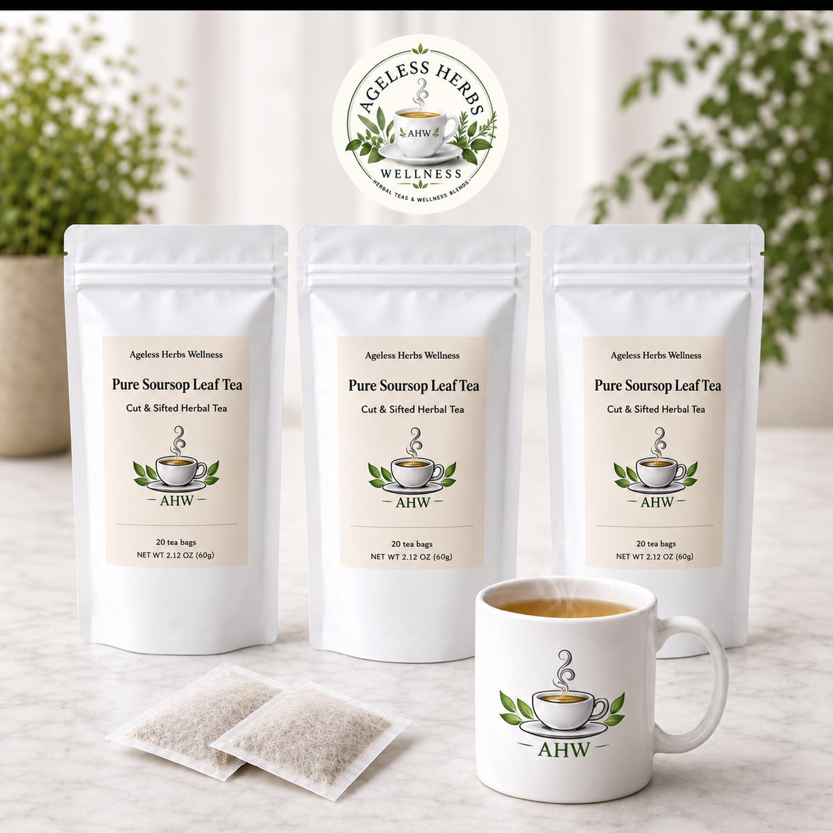 Pure Soursop Leaf Tea