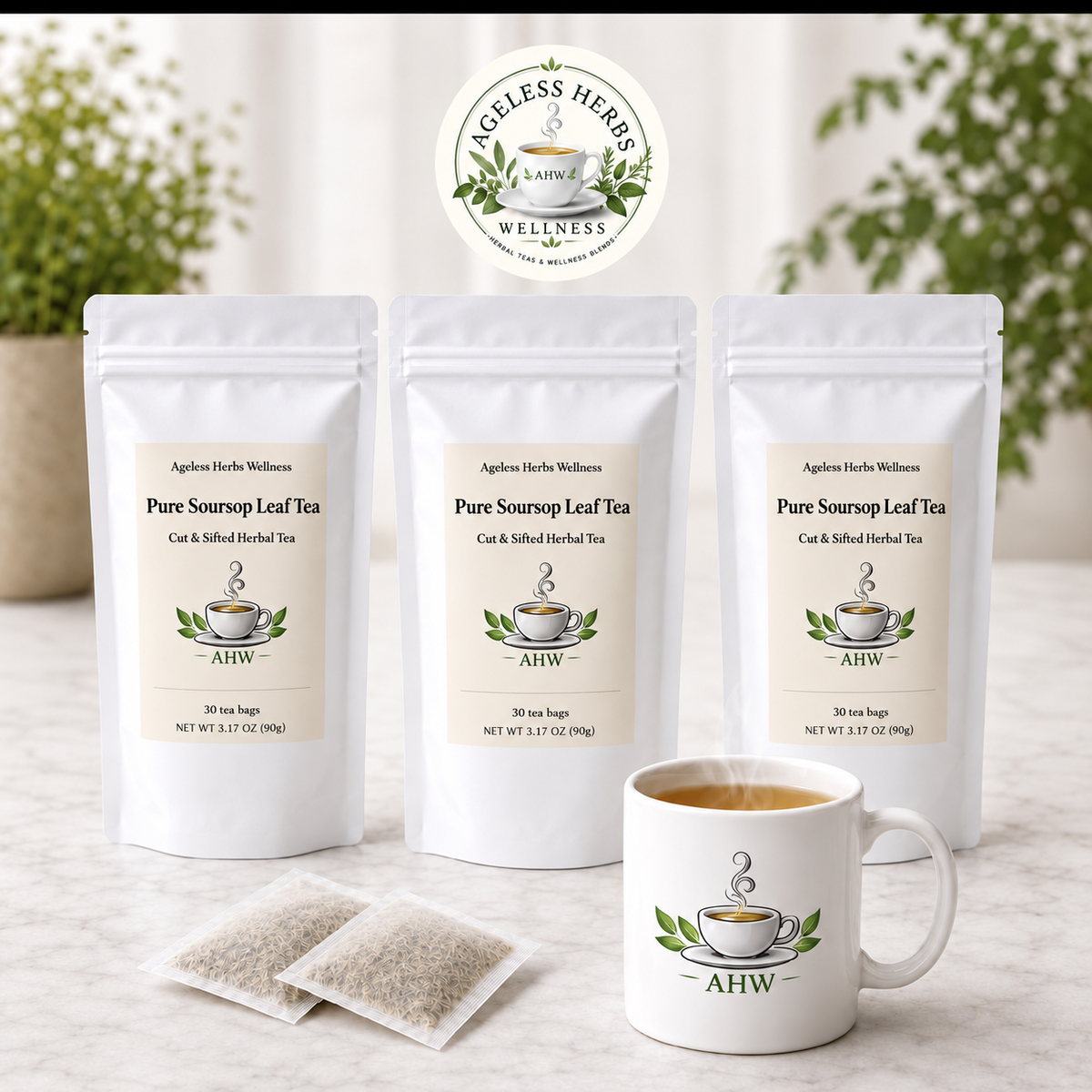 Pure Soursop Leaf Tea