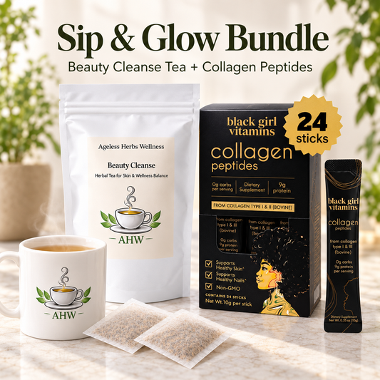 Sip & Glow Bundle | Beauty Cleanse Tea + Collagen Peptides