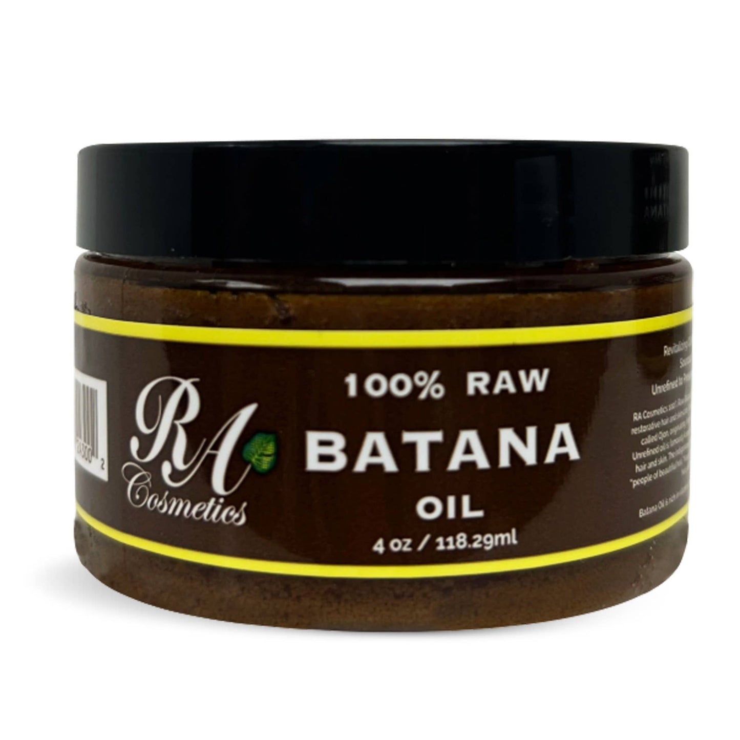 100% Raw Batana Oil, 4oz - From Honduras