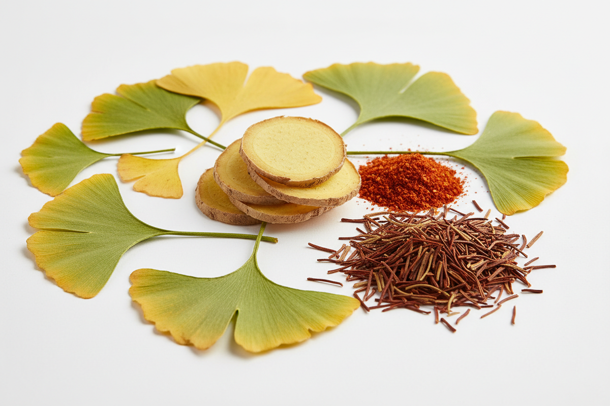 Circulation Support herbal tea blend for healthy blood flow and vitality