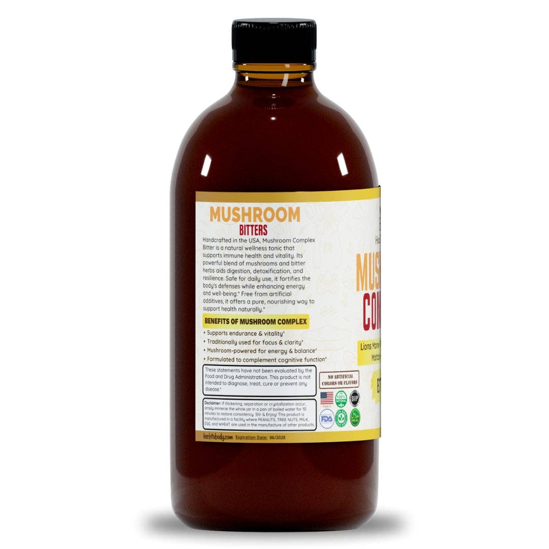 15+ Mushroom & Herbal Wellness Tonic