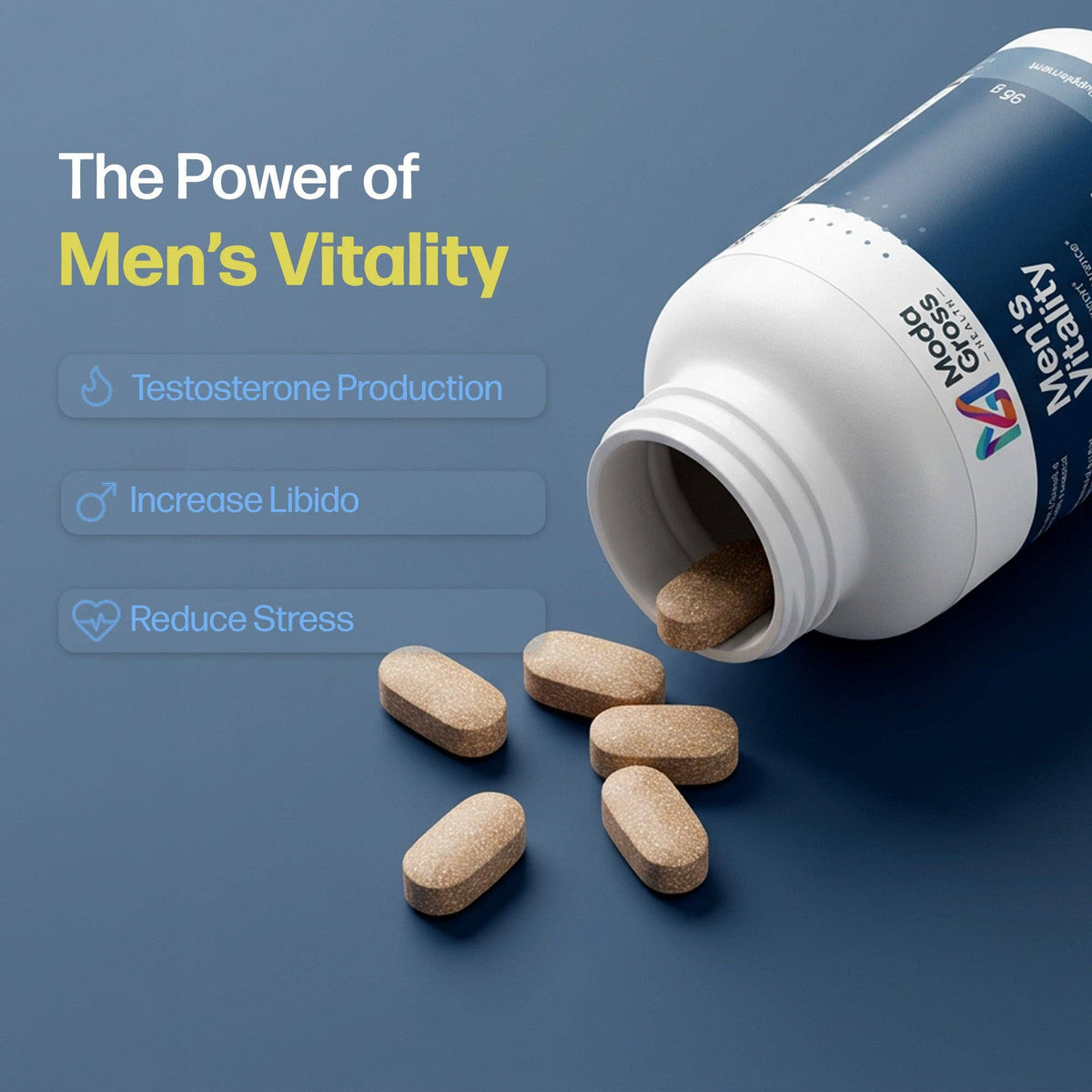 Men’s Vitality Capsules | Energy, Stamina & Performance Support