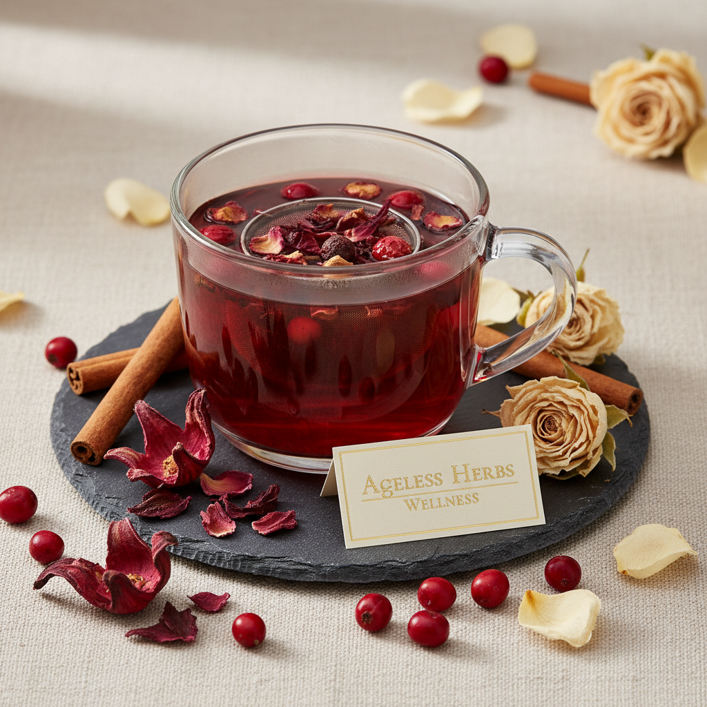 Heart health tea for circulation and wellness